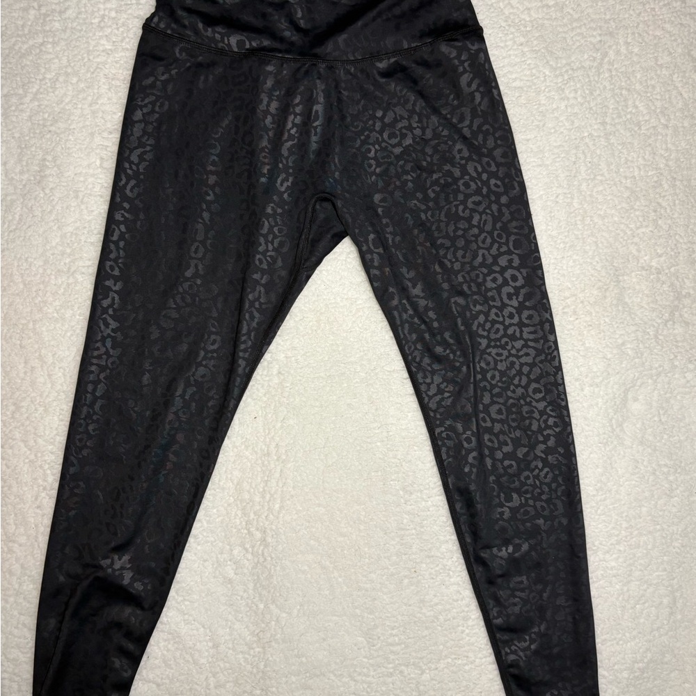 Buffbunny Black Leopard Print Leggings
